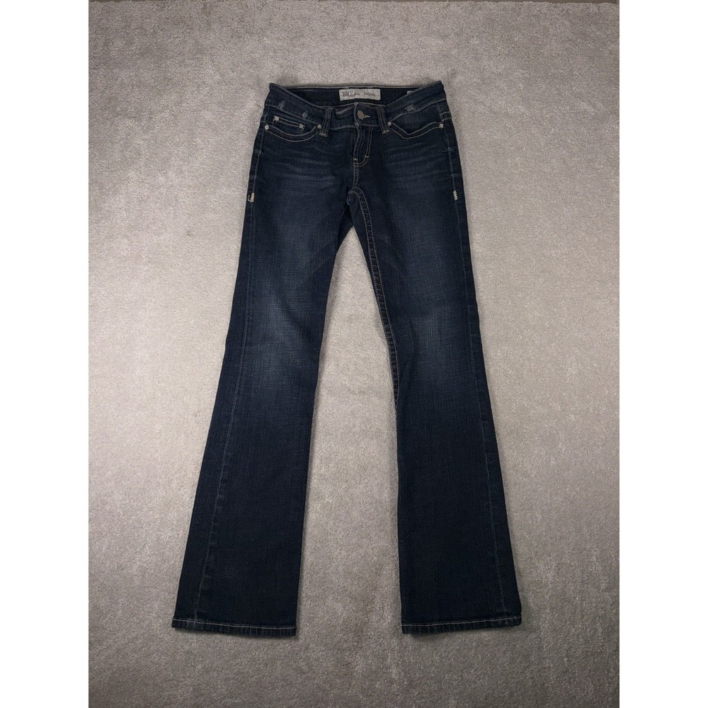 bke payton jeans low rise bootcut 27L flare 33.5 in inseam